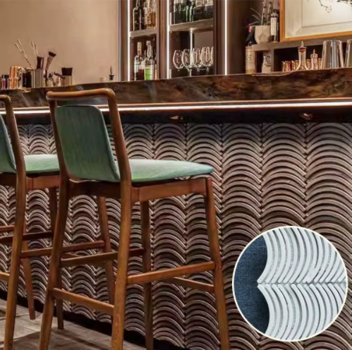 HOME DECORATION ITEMS ROOF SHEET    RS302 High Quality Colored Corrugated Roofing Sheets Manufacturer Corrugated Aluminum Alloy Siding Roof Tiles Wall Indoor Decoration